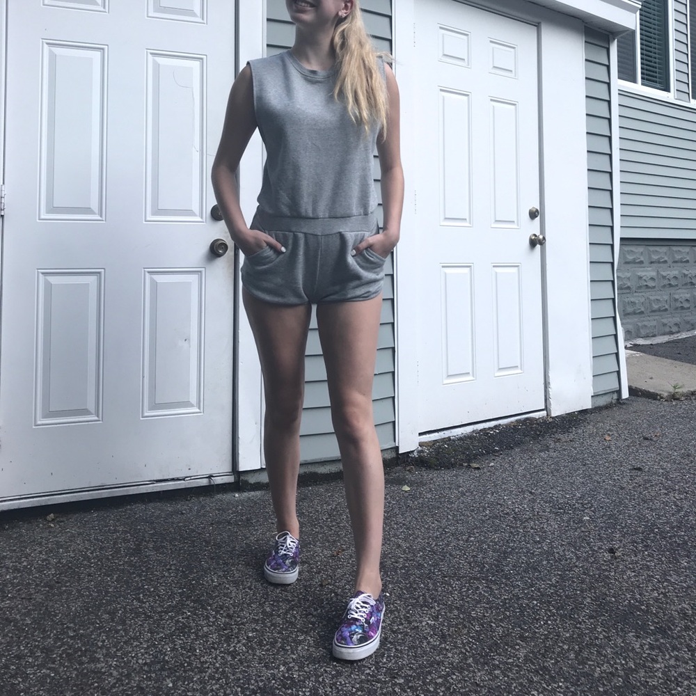 Urban Outfitters Sweatsuit Romper